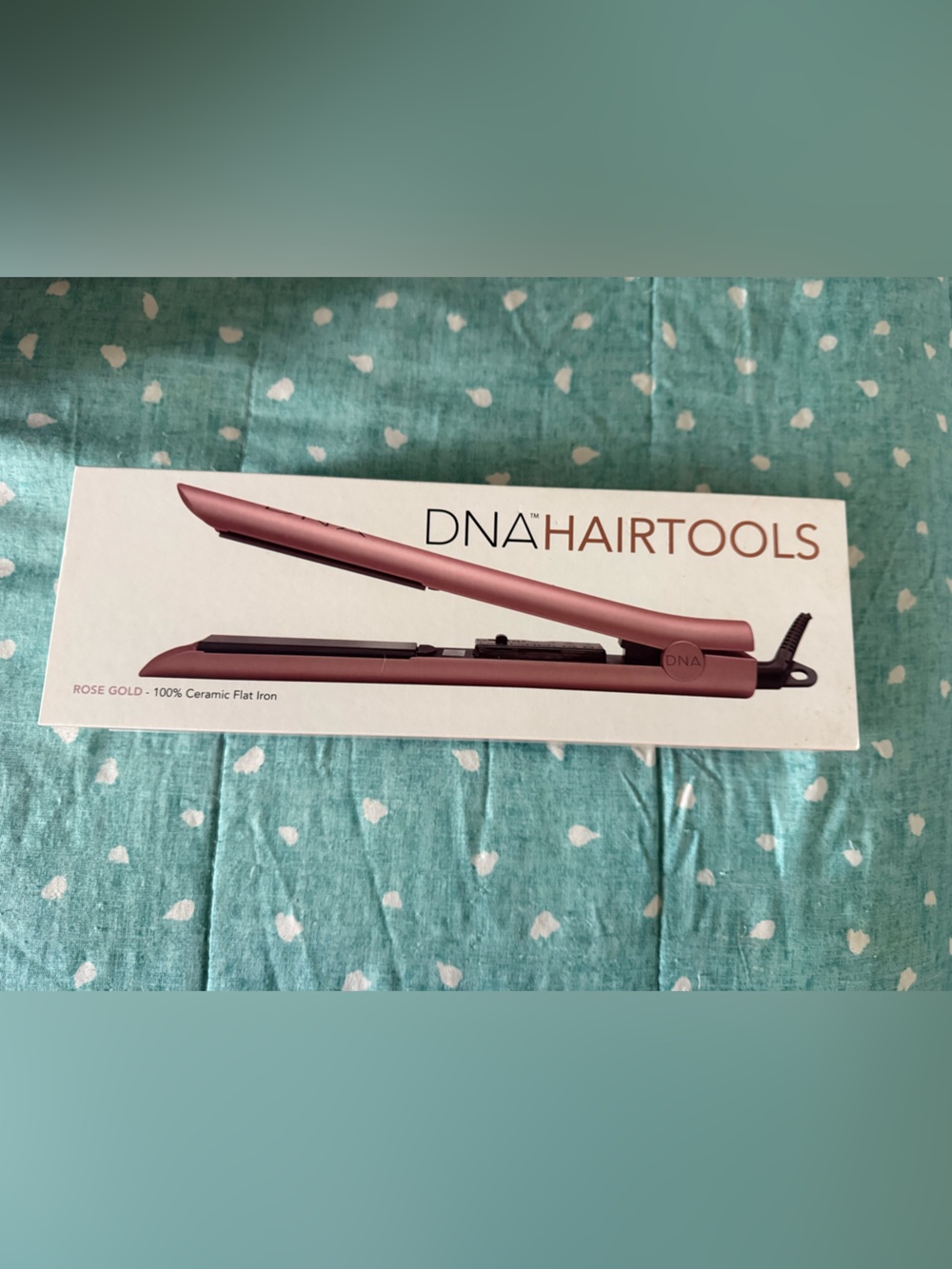 Rose Gold Ceramic Flat Iron - Sleek Styling